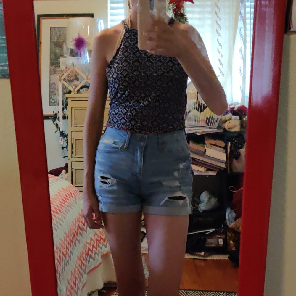 Patterned tank top